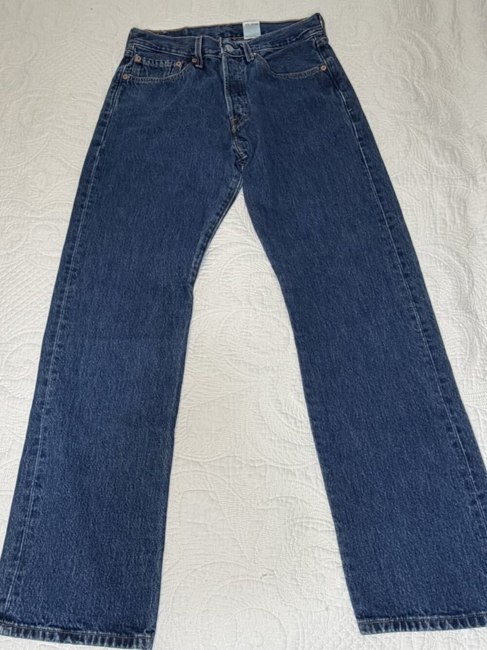 Levi’s 501 Button Fly Jeans – W31 L32  Acutal Measurements W30 L31